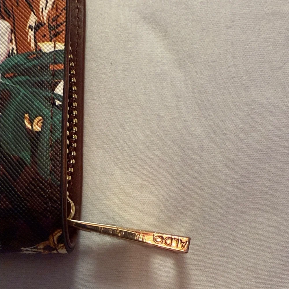 Floral and Tiger Print Women's Wallet - Picture 4 of 4
